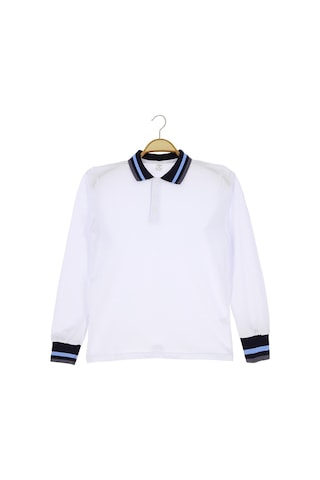 Erkek Çocuk Sweatshirt Okul BEYAZ