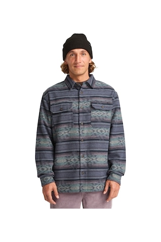 Bıllabong Billabong Offshore Jacquard Flannel Erkek Mavi Gömlek 4882 Mavi