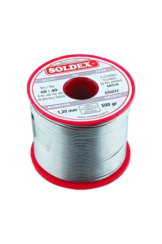 Soldex 40-60 Lehim Teli 500 G 1.2 MM