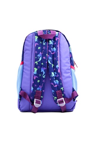 Muggle 4 Bölmeli Ot-mermaid Mor Okul Sırt Çantası Mu-0266
