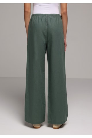 Colin's Colins Regular Fit Yüksel Bel Geniş Paça Kadın Yeşil Pantolon Cl1079161 Q1.v2 Duc Duckgreen