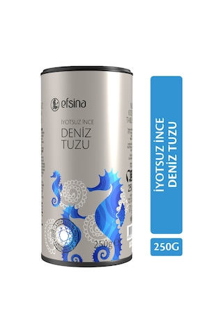 Efsina İyotsuz İnce Deniz Tuzu 250 G