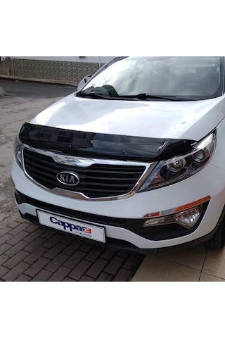 Cappafe Kia Sportage Ön Kaput Koruma Rüzgarlık 4Mm Abs 2011-15