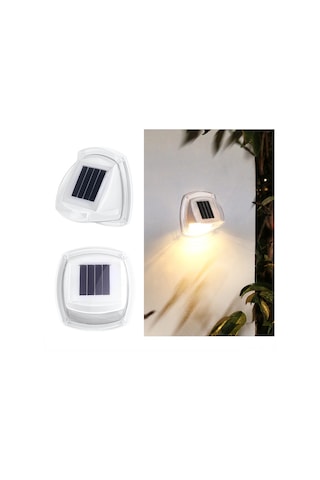 Singree 2'li Paket Güneş Enerjili Led Dış Mekan Aydınlatma, Su Geçirmez Bahçe Ve Merdiven Aydınlatması
