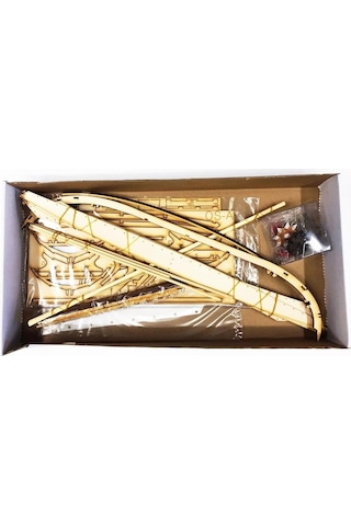 Türk Model 1/15 6010300 Oselvar Færing Norveç Sandalı, 41 Cm. Ahşap Model Kiti-55233