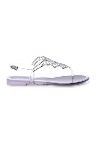 Menghi Kadın Swarovski Taş Siyah Sandalet 774 713 Byn Sndlt Y20 Nero Siyah