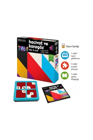 Hacivat Ve Karagöz Hide & Find Oyunu 3+ Yaş 1+ Oyuncu Genel