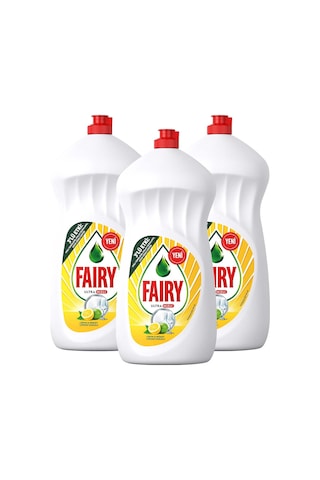 Fairy Sıvı Bulaşık Deterjanı Limon 1500 ml x 3 Adet