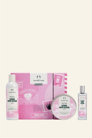 The Body Shop Glowing Cherry Üçlü Hediye Seti