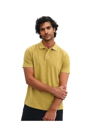 Ar-ma Erkek Battal Büyük Beden Basic % 100 Pamuk Pike Polo Yaka Tişört Y29374870302 Sarı