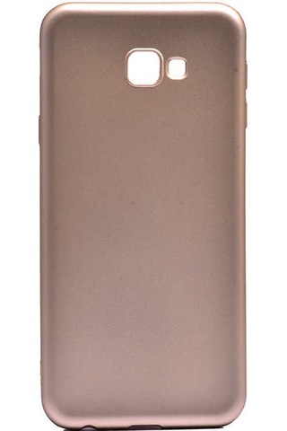 Samsung Uyumlu Galaxy J4 Plus Kılıf Zore Premier Silikon Kapak Gold