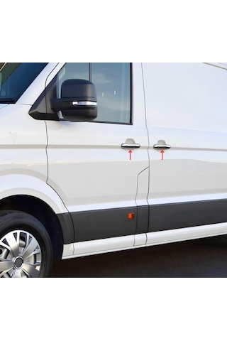 Ebal Otomotiv VW Crafter Krom Kapı Kolı 4 Kapı 2018 ve üzeri P.ÇELİK