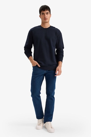 Defacto %100 Pamuk Basic Sweatshirt E8339AX26SP Lacivert