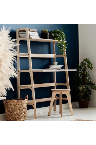 Woodesk Harmonia Ahşap Çalışma Masası, Natural Renk, Cpt4635-100 Naturel