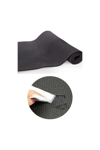 Mobee 6,5mm Taşıma Askılı Siyah Kamp Matı 150x50cm Siyah