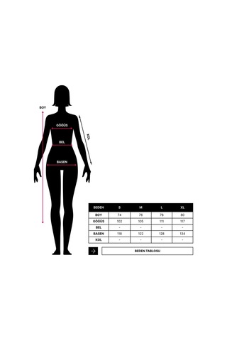 Hiramir Bondit Kolu Peluş Kapüşonlu Mont Siyah Ks2507 Siyah