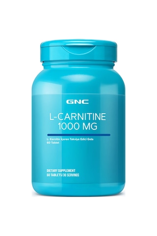 Gnc L-carnitine 1000 Mg 60 Tablet Aromasız