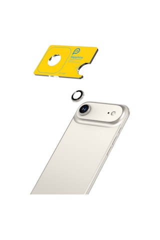 Piili Apple iPhone Uyumlu 17 Air Gri Safir Lens Koruyucu