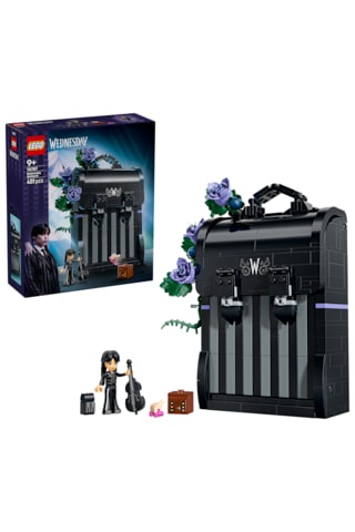 LEGO® Wednesday Sırt Çantası 76787 - 9 Yaş ve Üzeri Çocuklar için Mini Bebek Figürü İçeren Yaratıcı Oyuncak Yapım Seti (401 Parça)