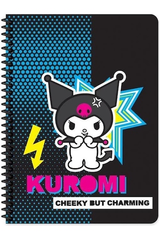 Keskin Color Kuromi 80 Yaprak Karton Kapak Defter 2 Li Set 1