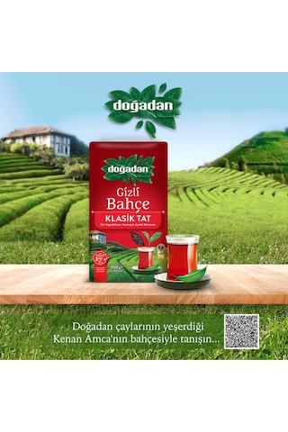 Doğadan Gizli Bahçe Dökme Siyah Çay 3 x 1 KG