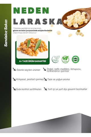 Sandaloz Sakızı 100g Sandalwood Gum