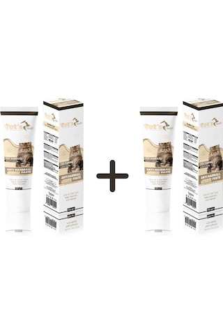 Vets Health Anti-Hairball Paste Kediler İçin Tüy Yumağı Önleyici Paste 2 x 100 G