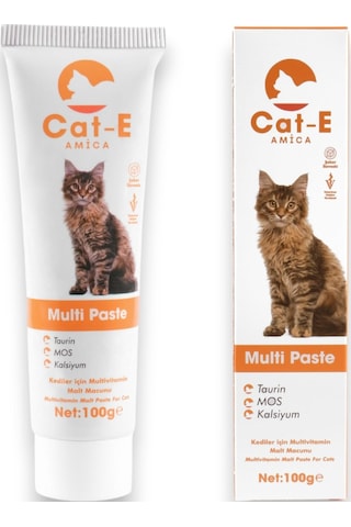 Amica Cat-e Multivitamin Paste Kediler İçin Multivitamin Malt Macunu
