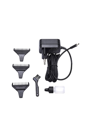 Powertec TR-2727 Black Profesyonel Type-C Şarjlı Sakal Ense Çizim Tıraş Makinesi