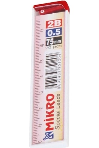 Min 0.5 MM Cetvelli Kalem Ucu 75 MM Mikro Uç