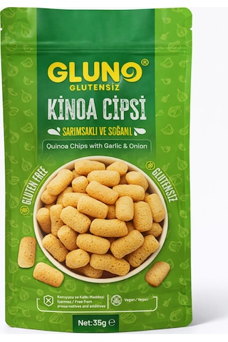 Kinoa Cipsi Sarımsak Ve Soğanlı 35g X 3 Adet