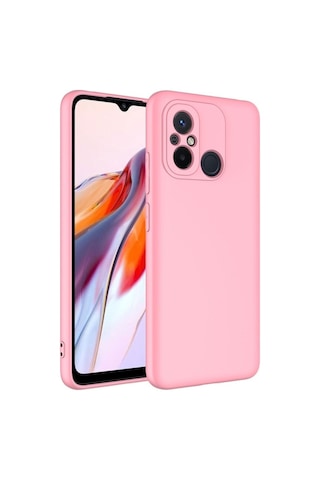 Xiaomi Redmi 12c Kılıf Zore Mara Lansman Kapak Pembe