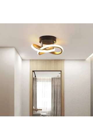 Burenze Burenze Modern Plafonyer Tavan Led Avize Krom 2 Adet Set Fiyat Ledli Avize -burenze763 Krom