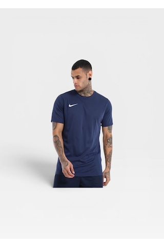 Nike Dri-fıt Park Vıı Bv6708-010 Erkek Futbol Forması Siyah Antrenman Tişörtü Lacivert