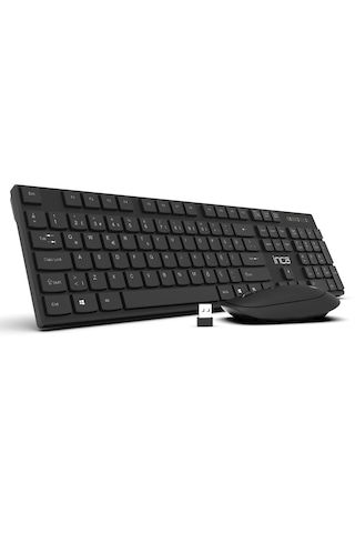 Inca Iws-537 Wireless Slim Design Soft Touch Q Keyboard&mouse Se