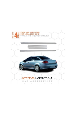 Fiat Linea 2005-2012 Krom Yan Kapı Çıtası