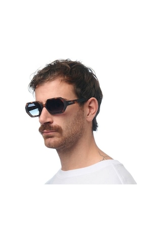 Okkia Andrea Altıgen Unisex Güneş Gözlüğühavana / Lens : Yeşil Ok022ch-gr Çok Renkli