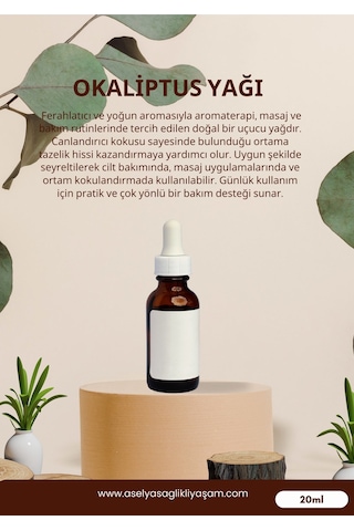 Aselya Okaliptus Yağı 20 ML