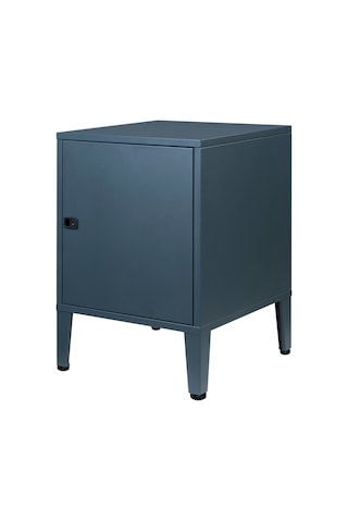 Lande Ziglat Serisi Metal Home Office Dolabı Metal Kapaklı Kompakt Ofis Ve Evrak Dolabı Antrasit Gri Ral 7016 450x490x450 Mm Gri-beyaz