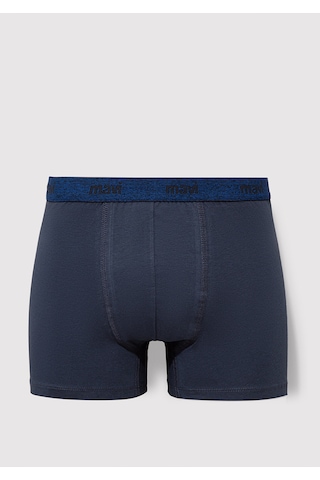 Mavi - Lacivert Basic Boxer 091699-18790 Lacivert