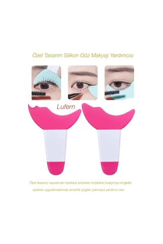 Özel Tasarım Silikon Göz Makyajı Yardımcısı Maskara Eyeliner Kirpik Yüz Maskesi Krem Serum Diğer