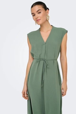 Jdy Kadın Jdydıvya Belden Bağlamalı Midi Elbise 15350728 Yeşil Yeşil
