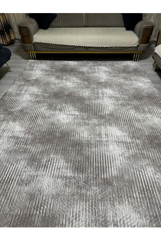 Sarar 6m² Lastiksiz Halı Örtüsü Kahverengi