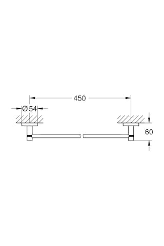 Grohe Start Quickfix Uzun Havluluk 504mm Duş / Banyo Aksesuar Diğer