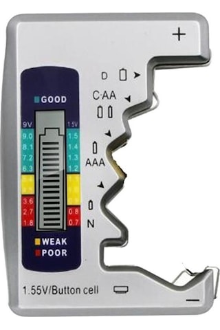 Dancemonkey Aa Aaa D 9 V 1.5v Pil Test Cihazı, Mini Pil Denetleyicisi