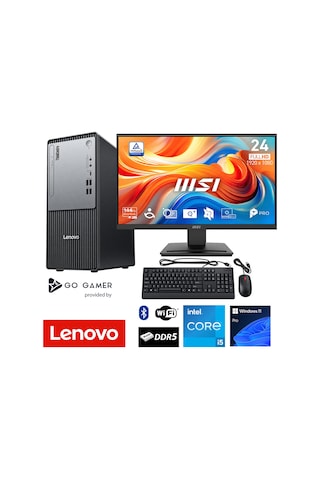 Lenovo ThinkCentre Neo 50T L58D i5-13400 8 GB 1 TB SSD 24" W11P Masaüstü Bilgisayar