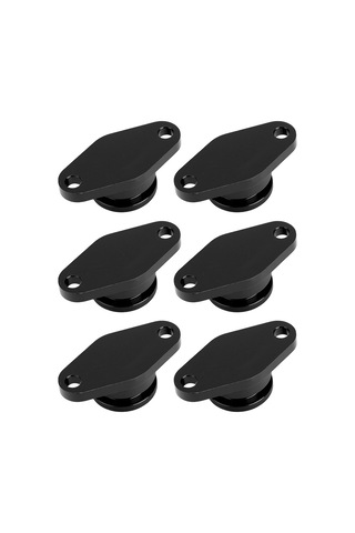 Padalink Bmw M57/m57d25 İçin 6x22mm Alüminyum+kauçuk Motor Giriş Valfi Tamiri Tıkanıklığı Seti Siyah - Yüksek Sıcaklık Dayanıklı, Kolay Kurulum