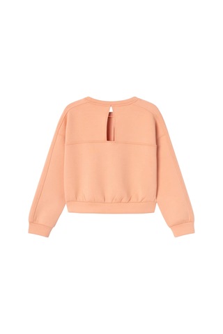 Kız Çocuk Sweatshirt Şeftali