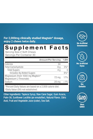Force Factor Ultimate Magtein Magnesium Magnezyum L-threonate
