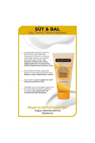 Süt & Bal Detox Saç Maskesi 100 Ml